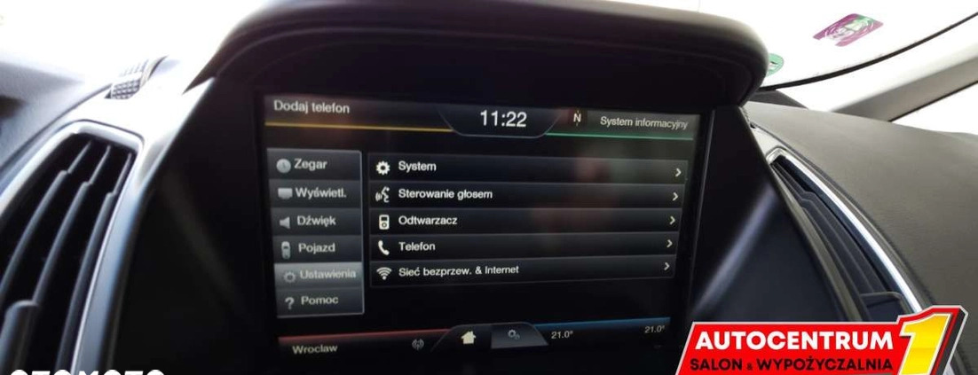 Ford C-MAX cena 36900 przebieg: 187000, rok produkcji 2016 z Pieniężno małe 742